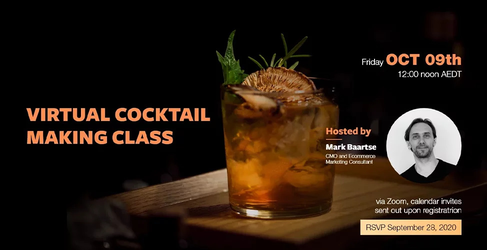 Virtual Cocktail Making Class